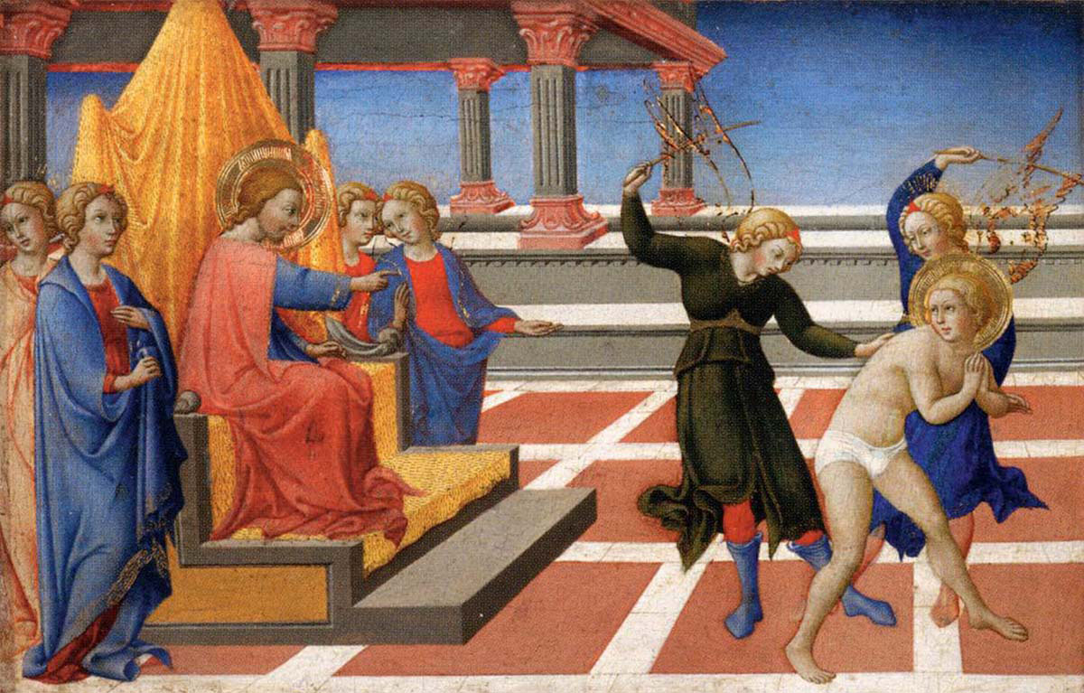 scene one from the life of saint jerome
